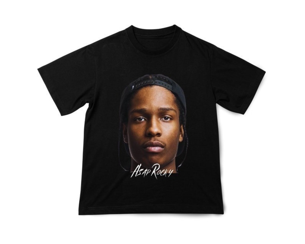 Asap Rocky Shirt 90s Rap Tee Retro T-shirt
